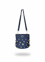 Load image into Gallery viewer, Jazzy Denim Bucket Bag (Will ship Dec 8TH)