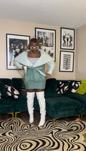 Load image into Gallery viewer, PRE ORDER: (Blanket Revamp) Two Toned Jacket and Skirt