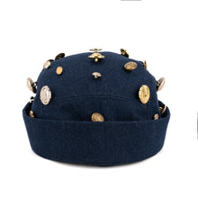 Load image into Gallery viewer, Jazzy Brimless Denim Hat (WILL SHIP DEC 8TH)

